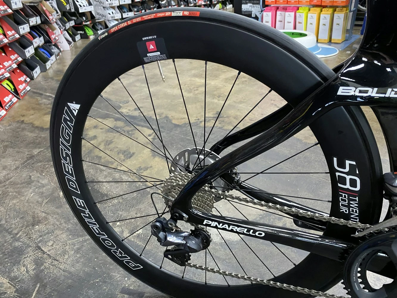 Pinarello Bolide TR Shimano Ultegra Di2 2022 11 Pinarello Bolide TR Shimano Ultegra Di2 2022 - Image 9